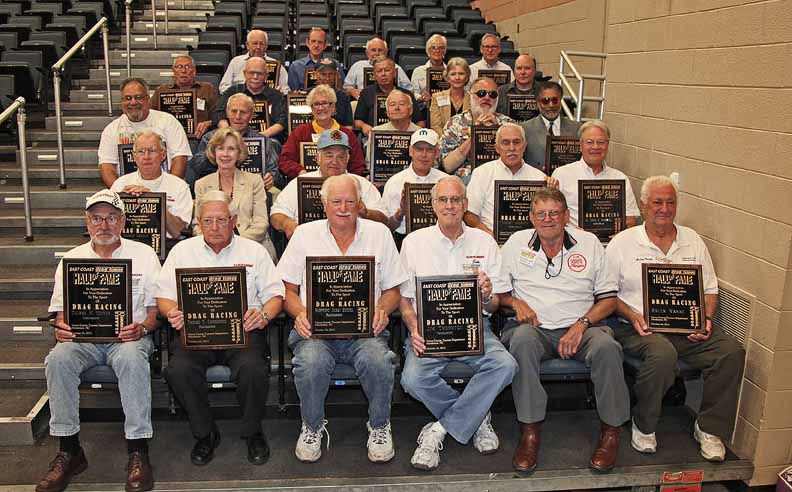 Hall of Fame group picture.